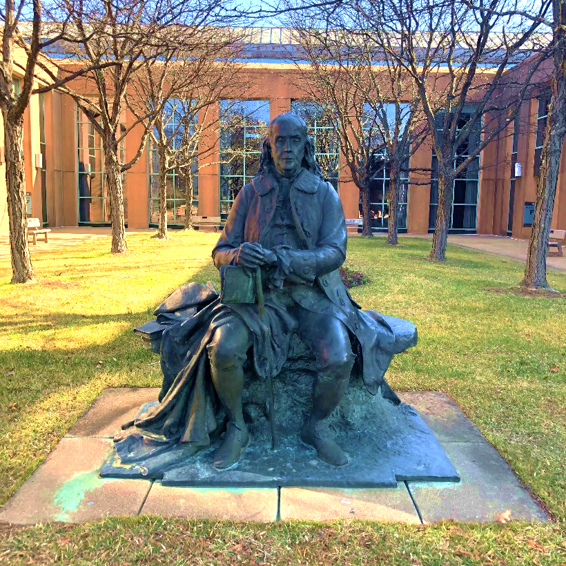 Benjamin Franklin statue