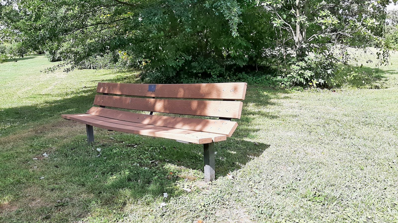 Bench dedicated to Deputy Secretary Walter J. Stoessel Jr.